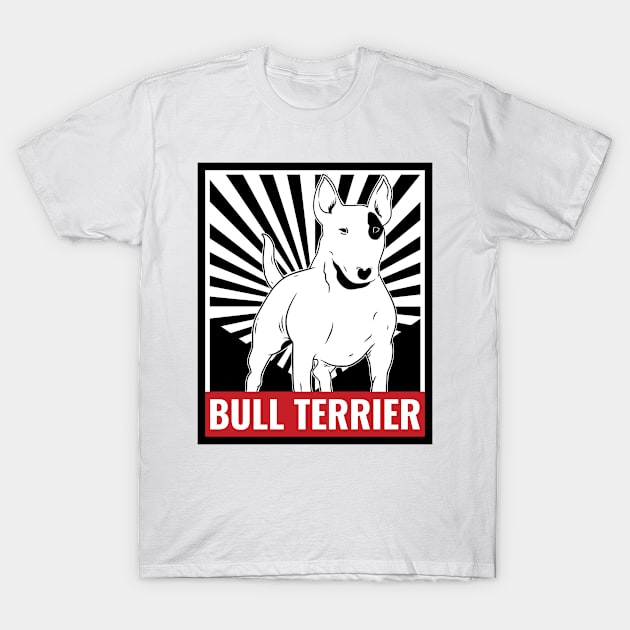 Bull terrier T-Shirt by Mota